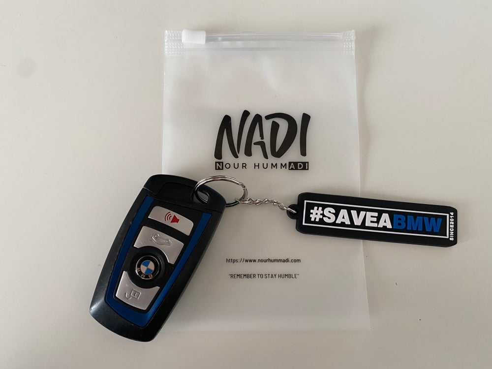 #SAVEABMW Keychain